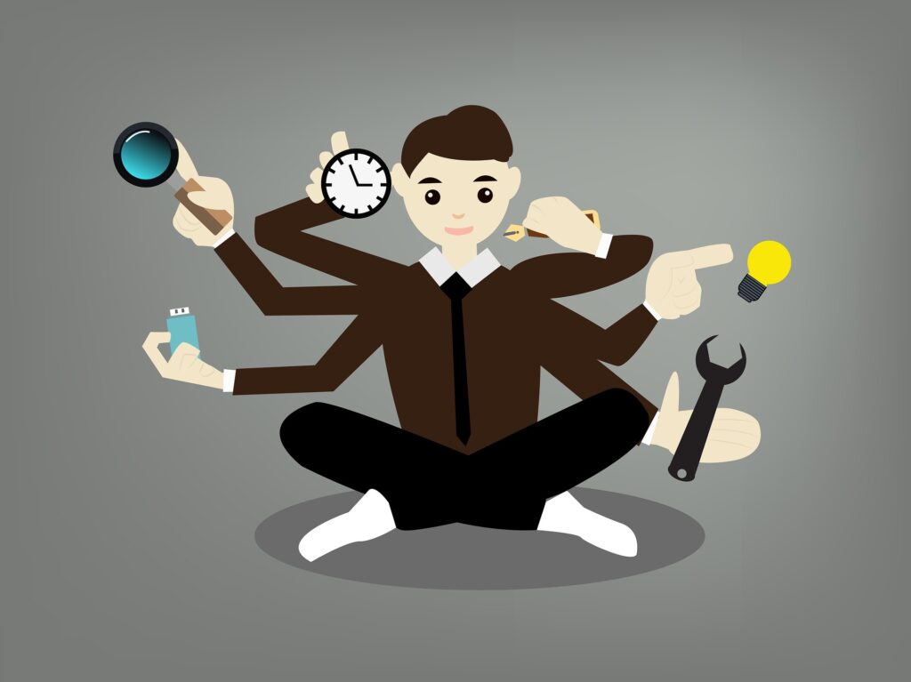 Avoid multitasking to gain clarity in thought