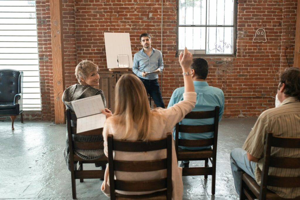 Asking frequent questions is a sign of struggling with the clarity of thought