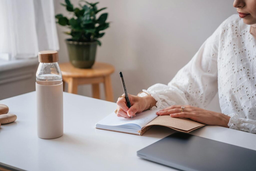 reflecting on your day is one of the easy habits to start